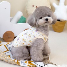 PASTEL PET 寵物bebe圖案背心, 1個, C款