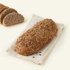 브로드카세 발효종 고소한 호밀 통밀빵, 360g, 1개, 1개입 360g, 1개, 1개입