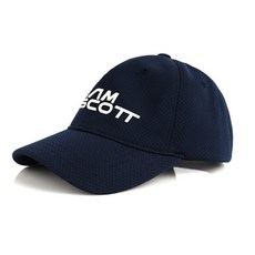 아담스콧 웰딩로고 골프 모자, 네이비, 1개