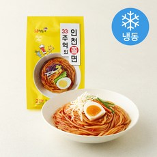 33떡볶이 추억의 인천쫄면 2인분 (냉동), 520g, 2개