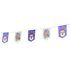 LivingDA 不織布五角旗, 聖誕老人, 1個