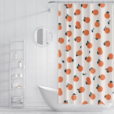 데이소이 스위트 후르츠 샤워커튼, 오렌지, 1개