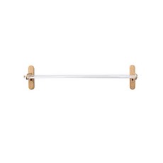 JLIFE 高級星空木質玻璃層架 一般山毛櫸木, 金色 + 木質, 1個