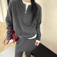 페이퍼먼츠 루에 소프트 니트 투피스 세트 11571