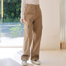 SUBI.JEANS 女款半寬版工裝褲 SL5141 長版