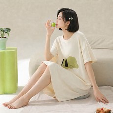 I CAN SIMPLE 孕婦可愛日常居家連身裙 B款