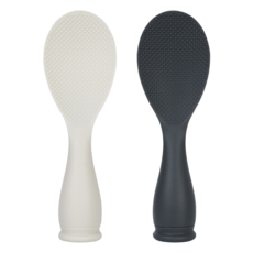 Berthan 飯勺刮刀2件組, 1套, 奶油色, 炭灰色