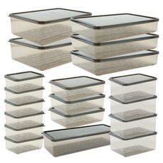 Be Tree 軟質冷凍收納盒組, 19入, 1組