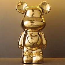 Souplace 熊形客廳喬遷多用途裝飾 S261-0136, 金色