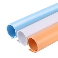 vonjean 拍攝用PVC材質背景紙 100*200cm 3件組, 1套, VDR-102BOW