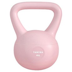 Tamina Premium 柔軟壺鈴, 1個, 粉色, 4kg