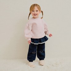 milkmile Holiday Je T'aime 櫻桃蝴蝶結刷毛上下衣套裝