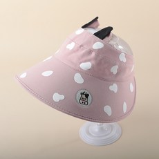 Bebeniz 兒童牛牛立體耳朵魔鬼氈遮陽帽