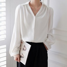 루나걸 시엔나 브이 블라우스