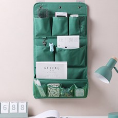 收納掛袋 3層 綠色, 1個