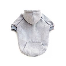 I Love Pet 彩色簡約連帽T恤, 灰色