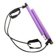 Qwerdy 瑜伽伸展繩, 紫色, 1個