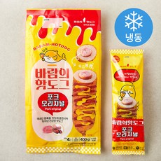 바람의핫도그 포크오리지널 (냉동), 1개