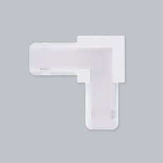 WONHA 線條藝術 L型連接 LED 2W 配件, 白色(晝白色)