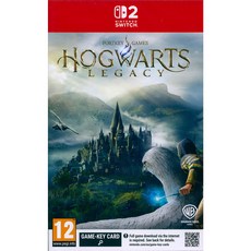 Nintendo 任天堂 SWITCH Switch2 霍格華茲的傳承 Hogwarts Legacy 鑰匙卡, 中英日文歐版