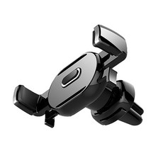 一鍵式出風口智慧型手機支架, 單一顏色, 1個