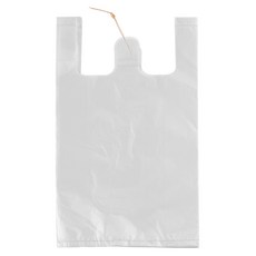 무상표 손잡이 비닐봉투 유백, 400개, 3L 400개, 3L