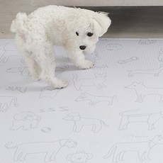 리꾸 8단폴더 양면 펫매트, 펫그레이 + 패브릭그레이, 1개