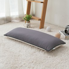 COCOBODLMOM 嬰幼兒用 Dual 頸椎枕 枕套 + 枕芯, 灰色