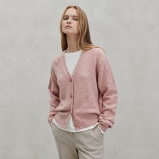 Mind Bridge 女款Dogood空氣紗V領開襟衫 MXCD7202