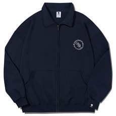 고스트리퍼블릭 남녀공용 G7R 서클 오버핏 쭈리 집업 GHZ-272