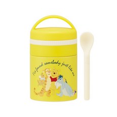 Skater 小熊維尼手柄式迷你保溫食物悶燒罐, 混色