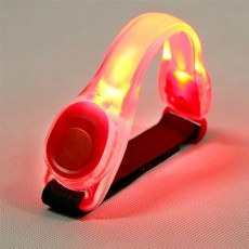 GoodGood Shop LED發光跑步臂帶, 紅色, 2個