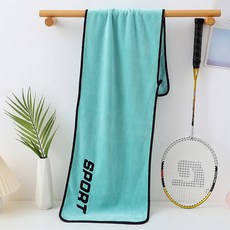 하우스핏 고급극세사 스포츠 타월 30 x 110 cm, 민트, 1개
