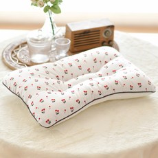 ahtty blanc 雙面一體式嬰兒枕, 1個, 清爽櫻桃