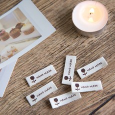 Sewings 棉質標籤 回憶郊遊 鬱金香 20g, 混合顏色, 100個