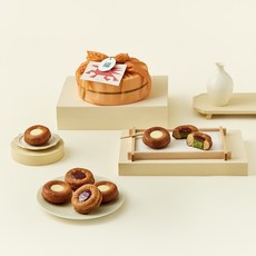 메종엠오 복주머니 선물함 세트 420g + 쇼핑백, 1세트