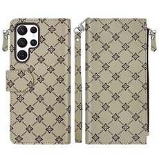 KKAMITTO 歐風拉鍊腕帶日誌型手機殼