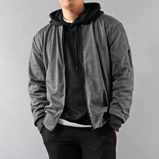 男款質感拼色外套