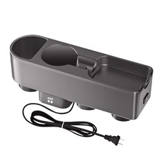 Beautylife 戴森吹風機收納架【智能款】壁掛式 F01 黑灰, 浴室收納, 智能烘手, 免打孔, 1個裝, 1個