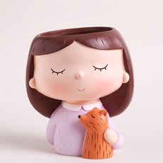 JHCompany 꿈꾸는 소녀 화분, 퍼플