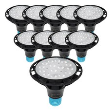 Conell LED PAR30燈泡 15W 聚光型 10入 燈泡色 黃光, 單一顏色, 10個
