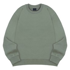 엘라모 쭈리 베이직 무지 오버핏 긴소매 맨투맨 티셔츠