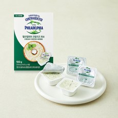 필라델피아 크림치즈 허브, 16.67g, 1개, 6개입