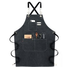 Maum 聯合市場定制工作服圍裙 61 x 80 厘米, 深藍色, 1個