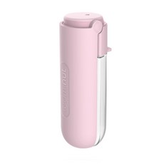 折疊便攜水壺 420ml, 粉色的, 1個