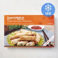 랜시 점보야채춘권 (냉동), 1kg, 1개