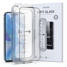 HIGHON High-fit Glass Jig 鋼化玻璃透明保護膜組, 1套