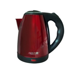 셰프라인 스텐 무선주전자 1.8L 레드, 단품