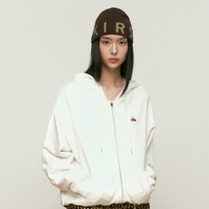 키르시 스몰 체리 레귤러핏 후드 집업