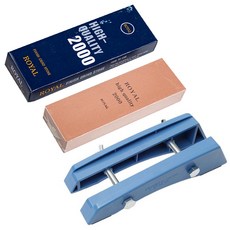 皇家2000磨石+塑料磨石架隨機出貨套組, 1組